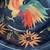 ** SUNRISE  ROOSTER  BOWL  **  DESIGNED  BY  SUSAN  WINGET ** 5 thumbnail