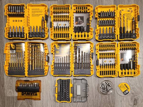 Dewalt Drill Bits and Screw Tips 1