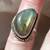 Sterling Silver 925 Kidney Shape Labradorite Ring, Sz 8 3/4 1 thumbnail