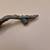 Antique Brass & Porcelain Insert Gatehouse Pull Cabinet Door Handles 4 thumbnail
