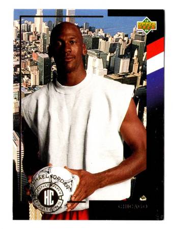 1994 Upper Deck World Cup USA Honorary Captains #C6 Michael Jordan HOF 1