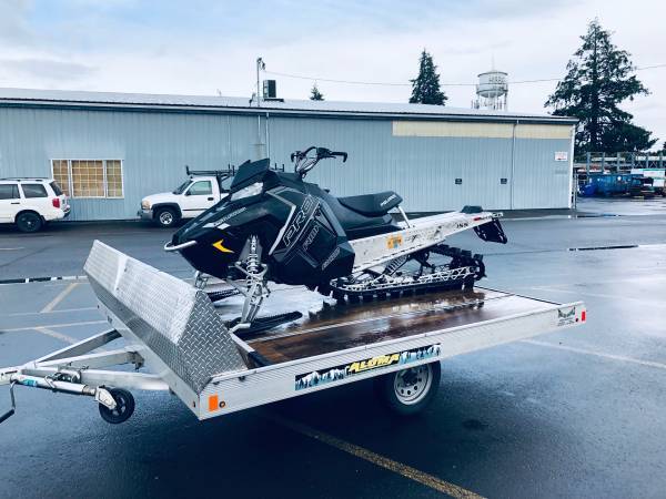 Aluma Snowmobile Trailer 1