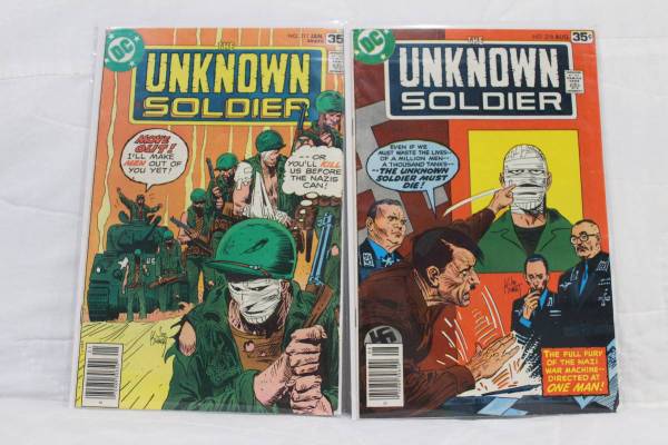 Unknown Soldier comic books (7) for sale 1