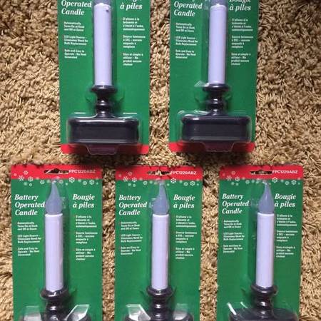 Battery operated candles (new) 1