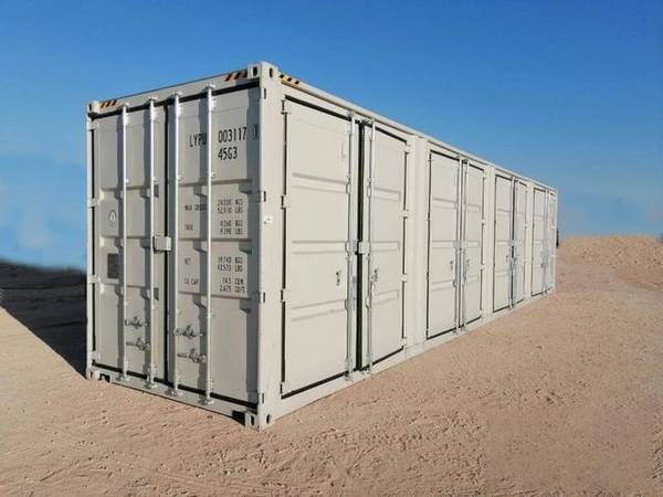High Cube Multi-Door Storage Container - 40 ft, Unused, Multiple door 1