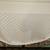 ROUND TABLECLOTH 63" X 72" (288" PERIMETER) WHITE SHEEN SQUARE PATTER 1 thumbnail