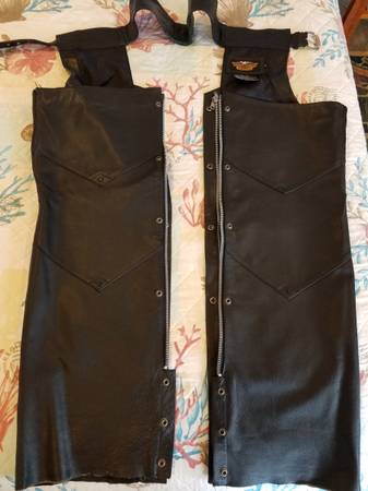 Leather Chaps Harley Davidson brand 1