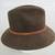 Vtg Eddie Bauer Lite Felt 100% Wool Brown Fedora Hat Medium WPL 5923 5 thumbnail