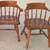 2 Cochrane Furniture captain dining chairs Bay Colony solid maple wood 1 thumbnail