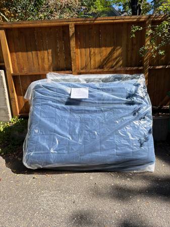 Free Full mattress with box spring and topper 1
