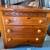 Honey Pine Small 3 Drawer Chest or Lamp Table Vintage 1 thumbnail