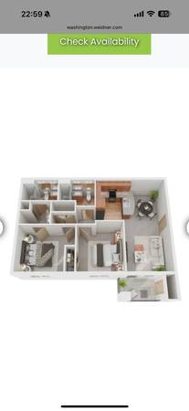 $2,080 / 2br - 978ft2 - apartamento de 2 habitaciones y 2 baños (Wenatchee)63658230247425121