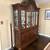 New Condition-Solid Mahogany Antique Wood Dining China Cabinet 2 thumbnail