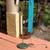 1950s M.G.Wheeler Brass and Enameled Aluminium Telescopic Floor Lamp 1 thumbnail