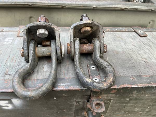 M38 M38A1 original rear tie down shackle 1