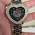 Authentic Hello Kitty 2010 Anniversary Heart Watch - Silver/Rhinestone - w/ Box 3 thumbnail