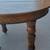 Unusual Antique 45" Round Quarter Sawn Oak Table With 2 9"leaves 2 thumbnail