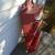 Vintage Primitive Look/Victorian Red Wall Shelf 4 thumbnail