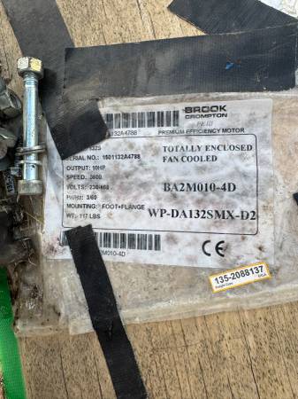 10hp Electric Motor 1