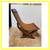 Ramon Castellano For Kalma Bamboo + Leather Collapsible Chair 3 thumbnail