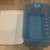 Tupperware Fridge Smart Container Blue with White Lid, vented 4 thumbnail