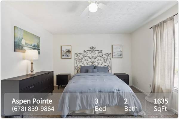 $1,527 / 3br - 1635ft2 - Ready to lease! Beautifully designed 3 bed 2 bath apartment (Roswell - Near Holcomb Place)63964129120130121