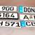Six (6) Old German License Plates 1 thumbnail