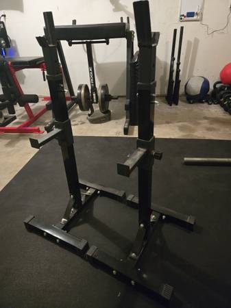 Independent Squat stands 1