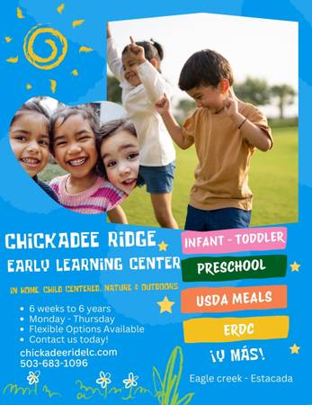Guardería Preescolar Abierta en Estacada (Eagle Creek)63821690023425120