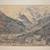 Vintage Framed Graphite Drawing of Interlaken Switzerland Signed 2 thumbnail