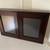 Frontgate Photo Wall-Mount Cork & Whiteboard Cabinet in Cherry Wood 10 thumbnail