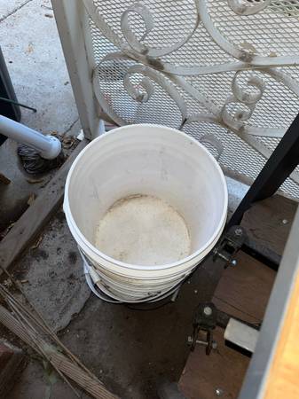 White Buckets $5 EACH!!!!! 1
