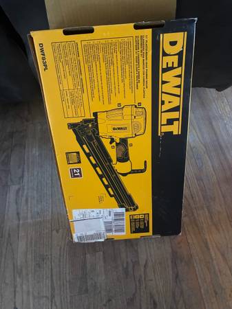 DeWalt framing nailer 1