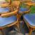 Set of 6 MCM Bentwood Dining Chairs Art Deco vintage Thonet style 9 thumbnail
