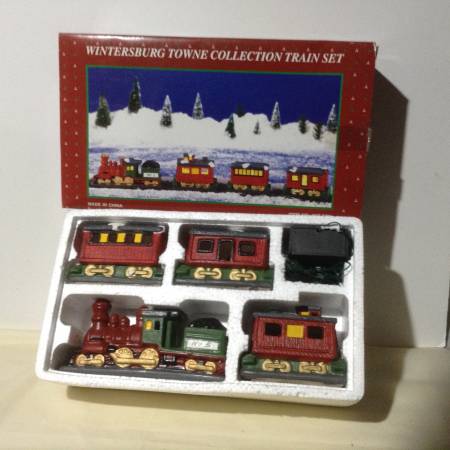Christmas train set 1