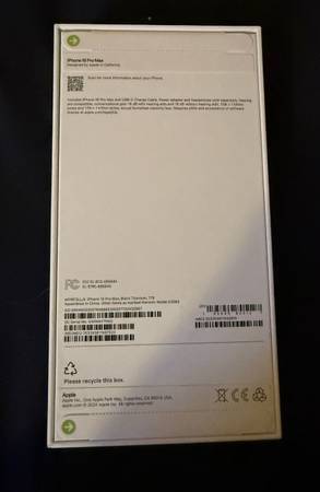Brand New Sealed iPhone 16 Pro Max – 1TB – Titanium Black 1