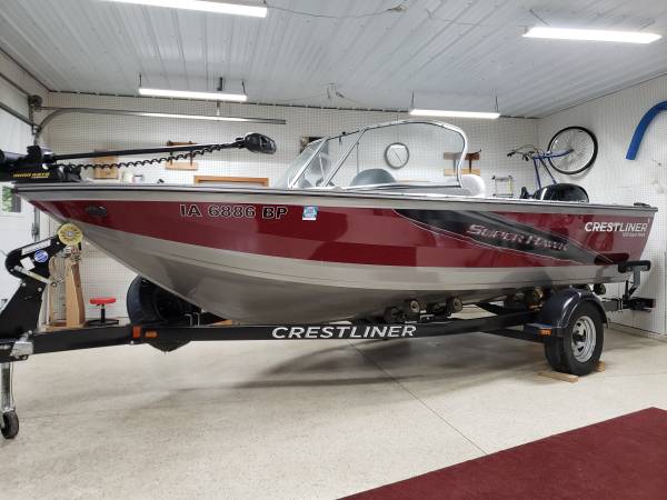 2013 Crestliner Superhawk 1850- 150hp Merc 4 stroke 1