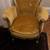 Stunning Antique Gilt Velvet Upholstered Armchair 1 thumbnail
