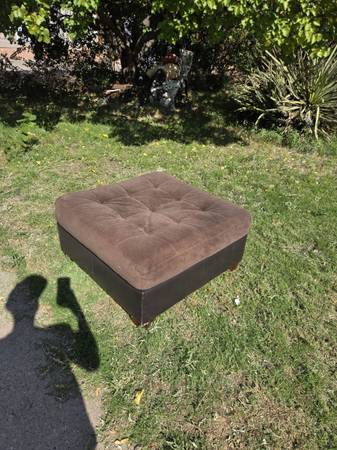 Free ottoman! 1