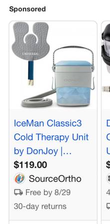 Cold Therapy Unit DonJoy CLASSIC3 Iceman 1