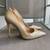 M.GEMI NUDE CREAM PATENT LEATHER PUMPS Sz 9 1 thumbnail