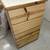 Modern "Scandi Style" Pine & White 4-Drawer Dresser/Chest 3 thumbnail