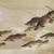 Framed Asian Watercolor Fish Painting 5 thumbnail