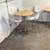 Herman Miller Eames Molded Plastic Bar Height Stool - Chrome Frame 6 thumbnail