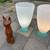(2) Scavo glass table lamps in the style of Gino Cedenese A47 4 thumbnail