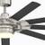 72" BRUSHED NICKEL FANIMATION SLINGER V2 CEILING FAN - ALLNEW 5 thumbnail
