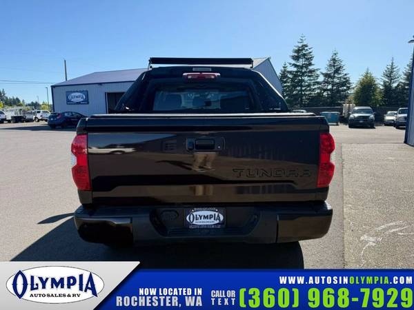 2020 Toyota Tundra Platinum CrewMax - $32,947 (Rochester, WA)63474997447299123