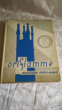 1958 Franklin & Marshall College Yearbook ORIFLAMME Lancaster PA 1