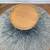 Mid-century Style Rd Solid White Oak Coffee Table w/Swing Top 3 thumbnail