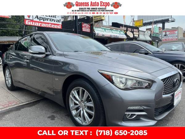 Look What Just Came In! A 2017 INFINITI Q50 with only 11,296 -brooklyn - $18,995 (Woodside)63654720709251122